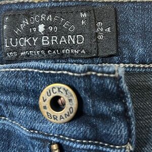 Lucky Brand Dark Blue Bridgette Skinny Jeans